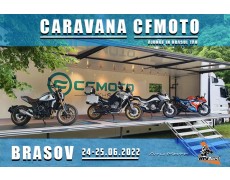 Caravana CFMOTO ajunge la Brasov 