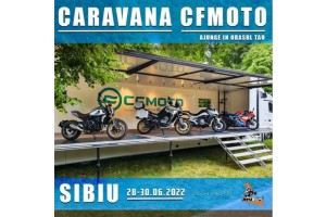 CARAVANA CFMOTO ajunge la SIBIU