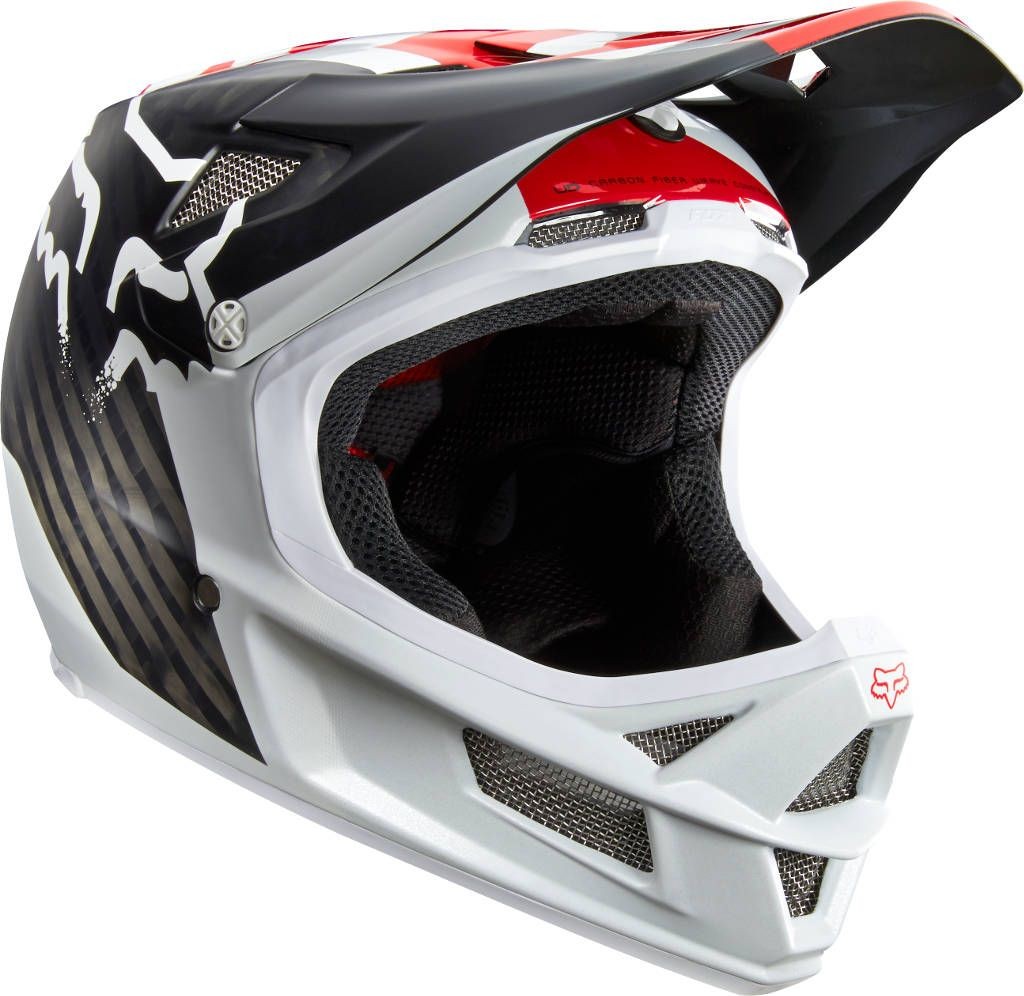  MTB-HELMET RAMPAGE PRO CARBON HELMET WHITE