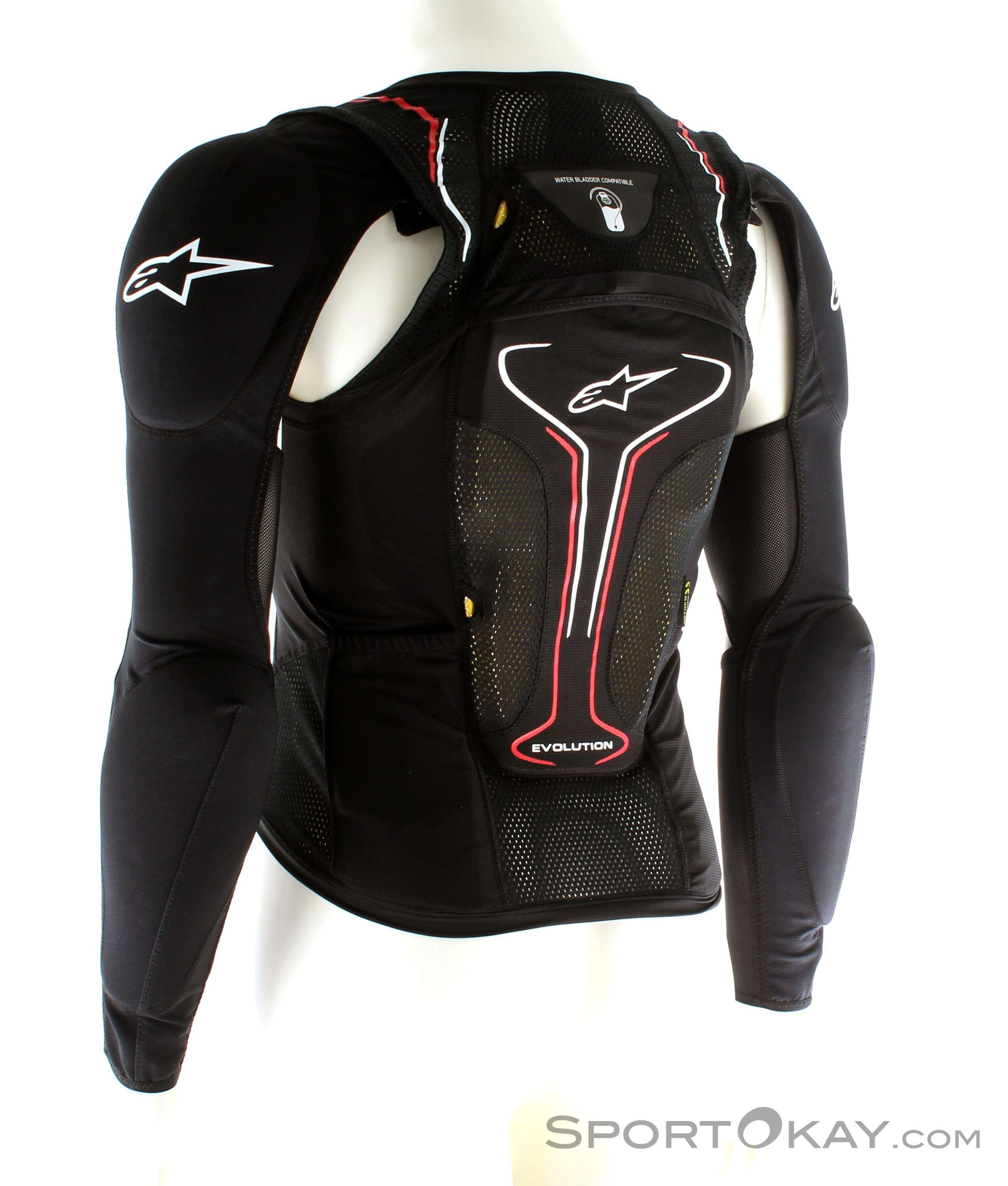  Evolution LS Jacket Black/White/Red