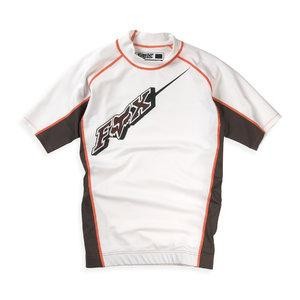  M-E-RASHGUARD MX4 S/S RASHGUARD WHITE