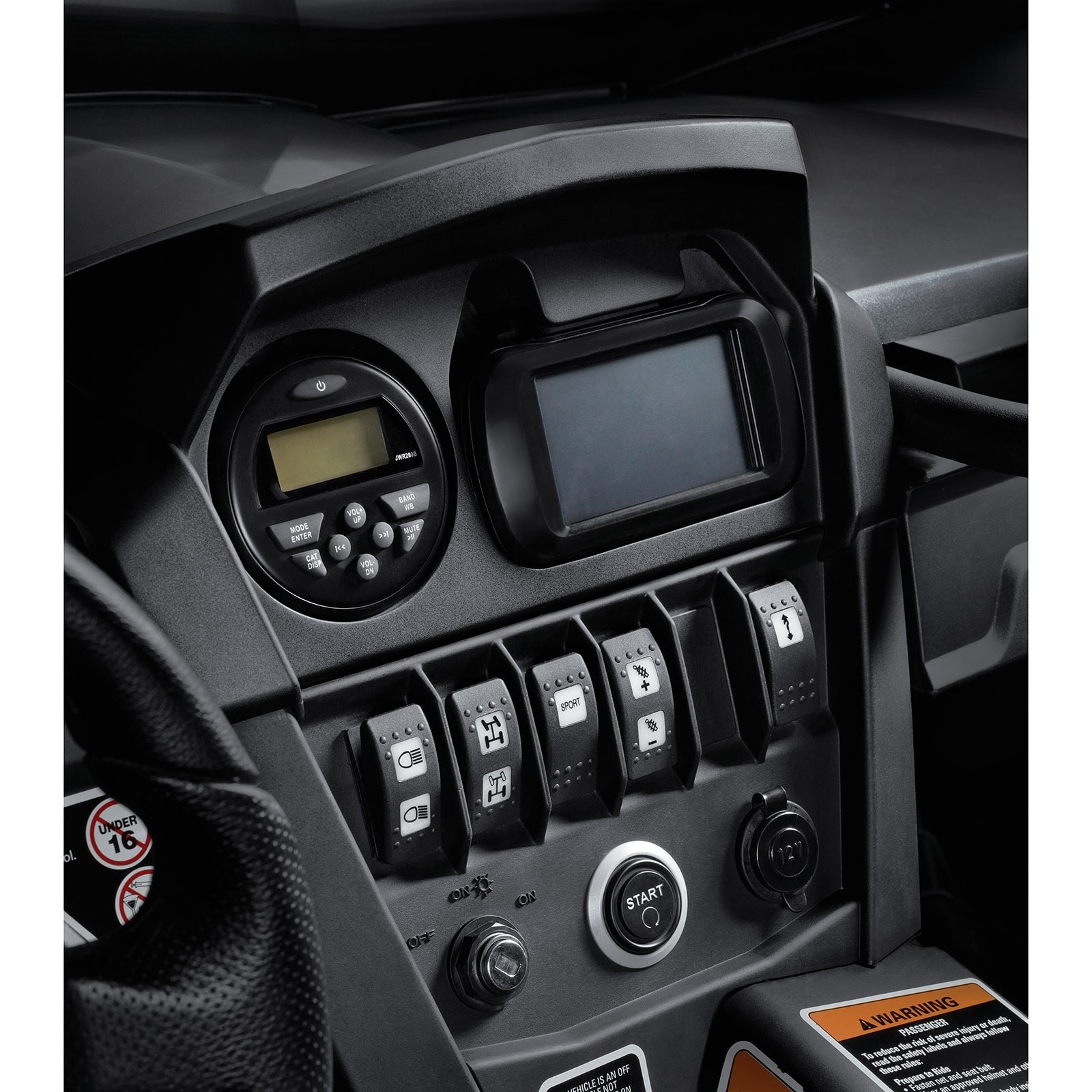 Can-am  Bombardier Adaptor pentru console radio / GPS