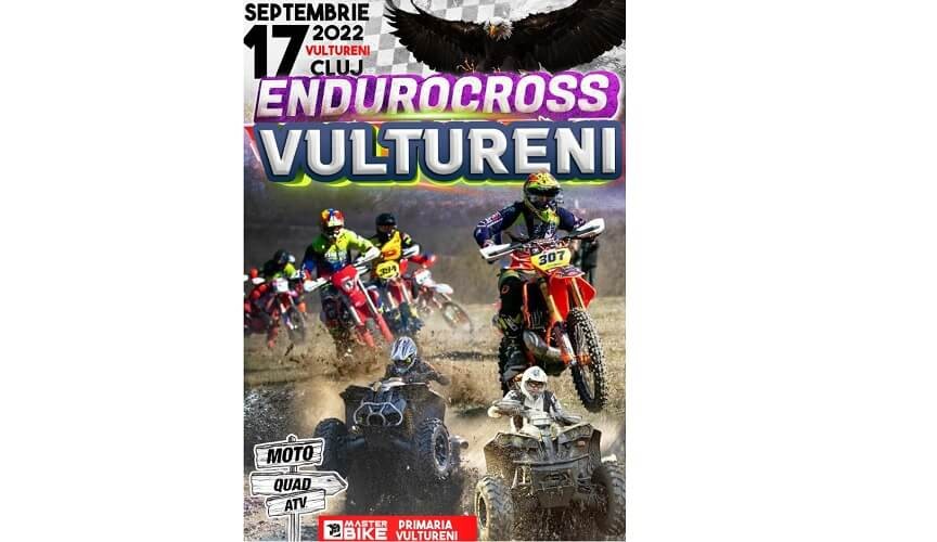 EnduroCross Vultureni 2022 aduna riderii pasionati de viteza la Cluj