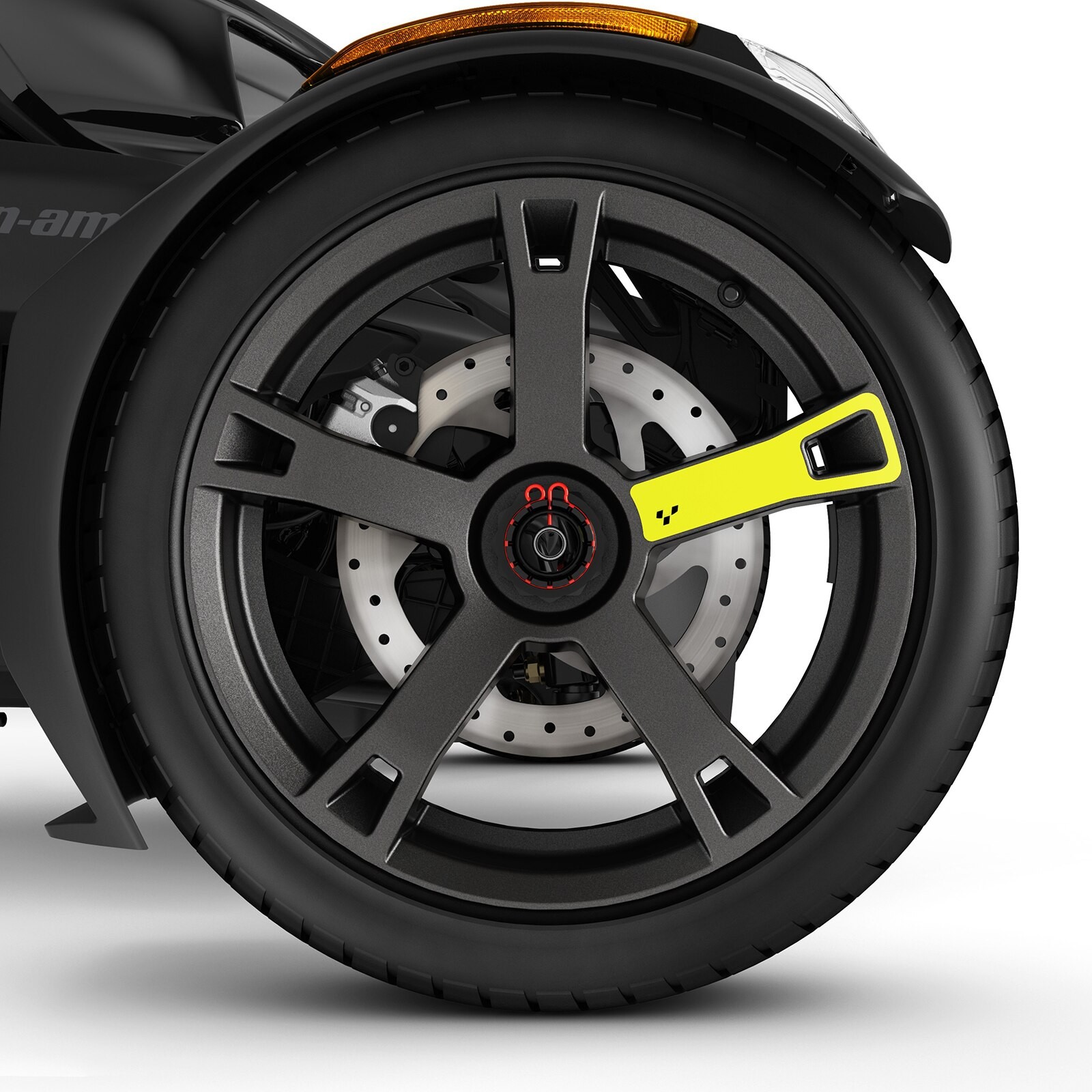 Can-am  Bombardier Wheel Decals