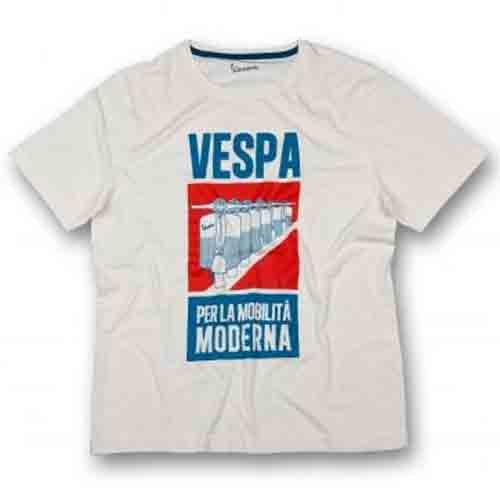 Tricouri Vespa Poster T-Shirt