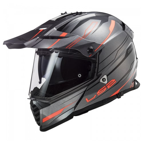 ECHIPAMENTE ATV LS2 MX436 Pioneer Evo Knight Titanium Orange