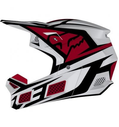 FOX V3 IDOL HELMET, ECE [LT GRY]