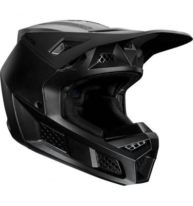 FOX V3 SOLIDS HELMET, ECE [MT BLK]