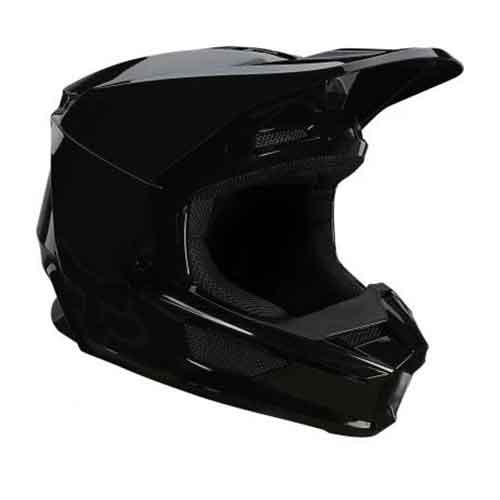 Casti FOX V1 PLAIC HELMET, ECE [BLK]