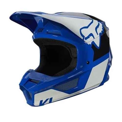 Casti FOX V1 REVN HELMET, ECE [BLU]