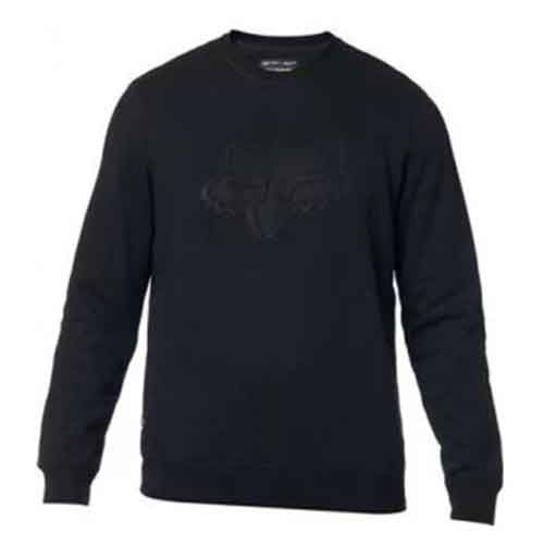 Hanorace FOX REFRACT DWR CREW FLEECE [BLK]