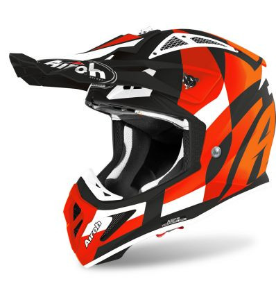 AIROH AVIATOR ACE TRICK ORANGE GLOSS