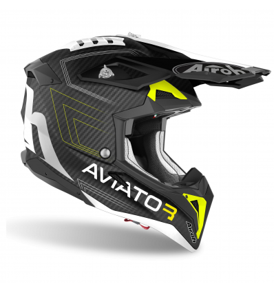 AIROH AIROH AVIATOR 3 PRIMAL YELLOW MATT 2021