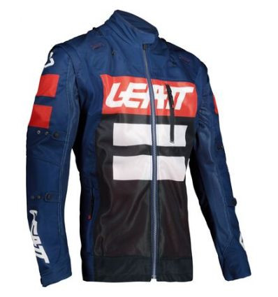 LEATT JACKET MOTO 4.5 X-FLOW BLU