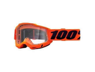 100% GOGGLE 100%  ACCURI GOGGLE ORANGE CLEAR LENS