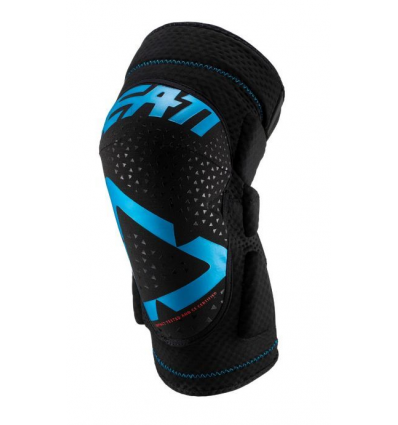 LEATT KNEE GUARD 3DF 5.0 FUEL/BLACK