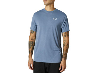 FOX BURNT SS TECH TEE [MT BLU]