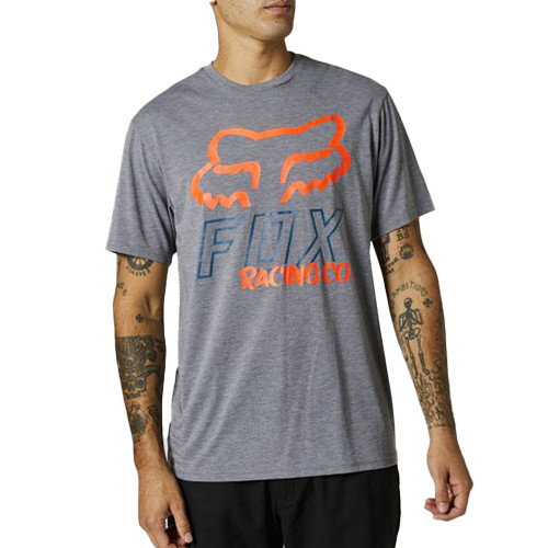 FOX HIGHTAIL SS TECH TEE [HTR GRAPH]