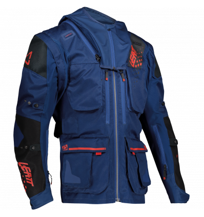 LEATT JACKET MOTO 5.5 ENDURO BLU