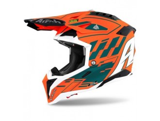 AIROH AIROH AVIATOR 3  WAVE ORANGE CHROME 2021