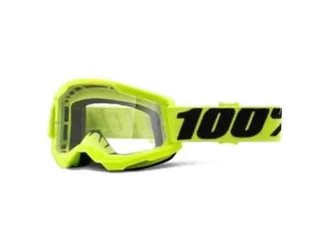 100% STRATA 2 Goggle Yellow - Clear Lens