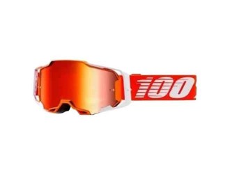 100% ARMEGA Goggle Regal - Mirror Red Lens