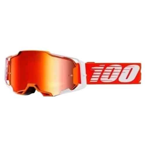 100% ARMEGA Goggle Regal - Mirror Red Lens