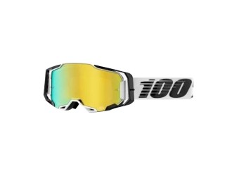 100% ARMEGA Goggle Atmos - Mirror Gold Lens