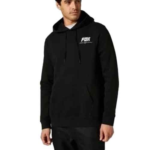 FOX COILED PULLOVER FLEECE [BLK]