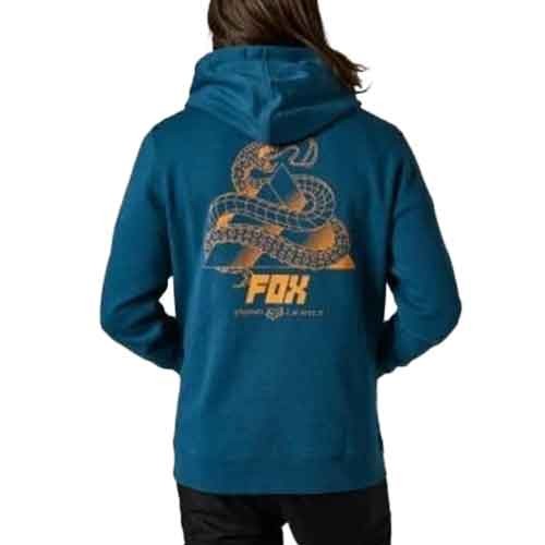 FOX COILED PULLOVER FLEECE [DRK INDO]