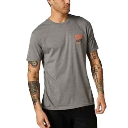 Tricouri FOX PUSHIN DIRT SS PREMIUM TEE [HTR GRAPH]