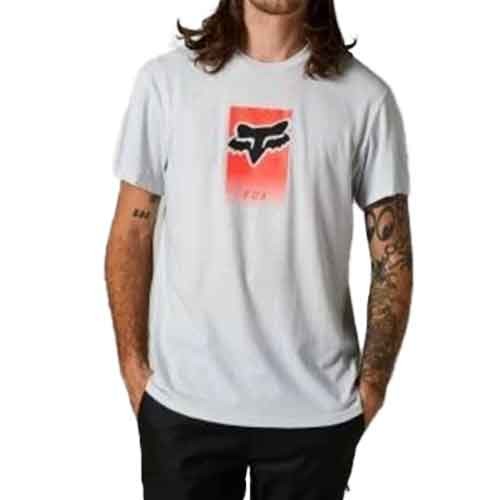 Tricouri FOX DIER SS TEE [LT HTR GRY]