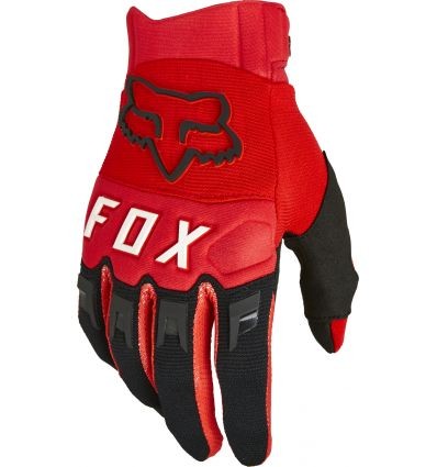 FOX DIRTPAW GLOVE [FLO RED]