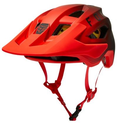 FOX SPEEDFRAME HELMET MIPS, CE [FLO RED]