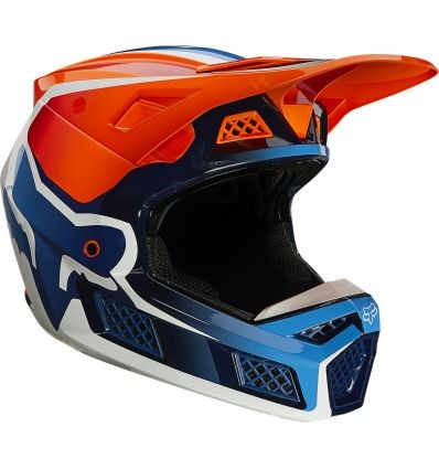 FOX V3 RS WIRED HELMET [FLO ORG]