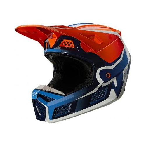 Casti FOX V3 RS WIRED HELMET [FLO ORG]