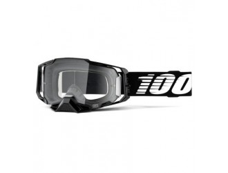 100% ARMEGA Goggle Black Clear Lens