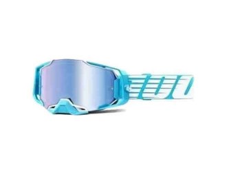 100% ARMEGA Goggle Oversized Sky Mirror Blue Lens