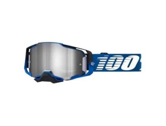 100% ARMEGA Goggle Rockchuck Flash Silver Lens