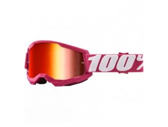 100% STRATA 2 Goggle Fletcher Mirror Red Lens