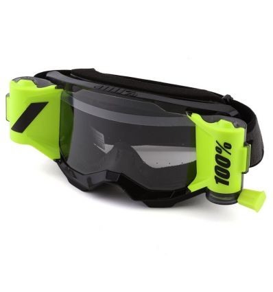 100% STRATA 2 Forecast Goggle Black Clear Lens