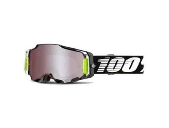 100% ARMEGA Goggle Racr HiPER Silver Mirror Lens