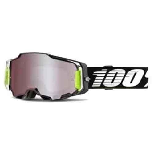 100% ARMEGA Goggle Racr HiPER Silver Mirror Lens