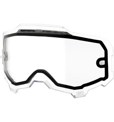 100% ARMEGA Replacement Lens Dual Pane Vented Clear