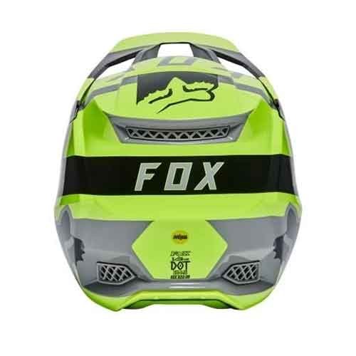 FOX V3 RS RIET HELMET, ECE [FLO YLW]