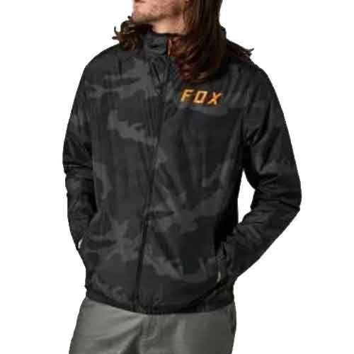 Hanorace FOX CLEAN UP CAMO WINDBREAKER JKT [BLK CAM]