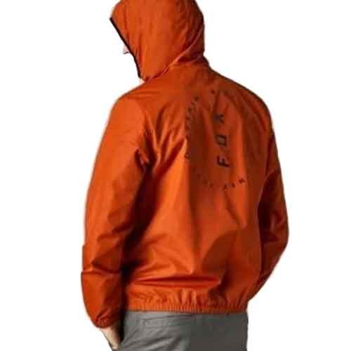 FOX CLEAN UP WINDBREAKER JKT [BRNT ORG]