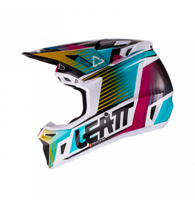 LEATT Helmet Kit Moto 8.5 V22 AQUA