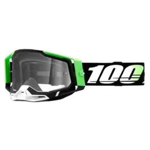 100% OCHELARI 100% RACECRAFT 2 Goggle Kalkuta Clear Lens