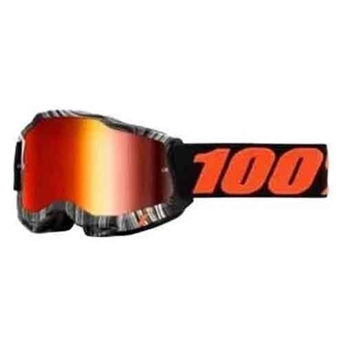 100% OCHELARI 100% ACCURI2 Goggle Kearny Mirror Red Lens